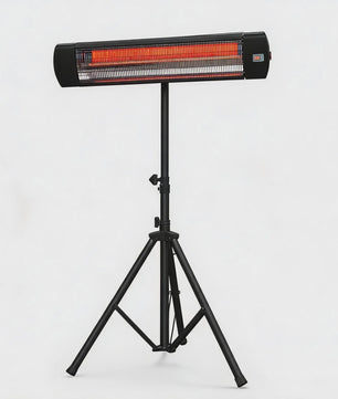 2000W Carbon Fiber Terrasverwarmer - Waterdicht (IP65), Wandmontage & Staand, Afstandsbediening
