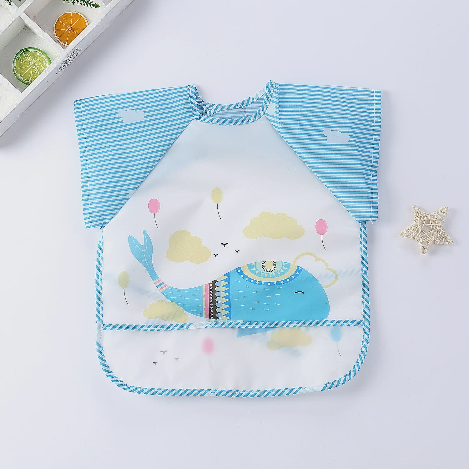 Waterdichte Slab met Lange Mouwen voor Baby's en Kinderen - EVA Materiaal