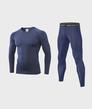 Heren Compressie Sportkleding Set - Trainingspak voor Fitness, Yoga & Jogging