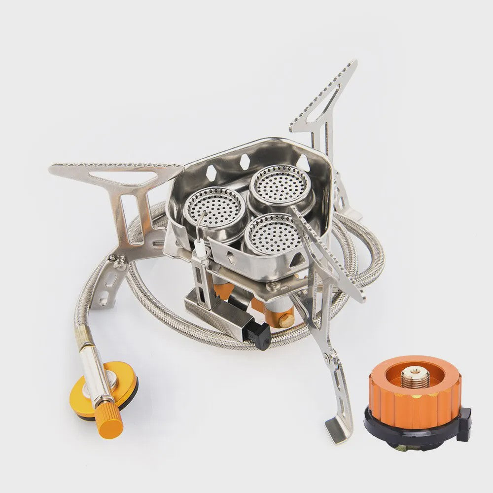 Widesea Krachtige 6800W Camping Gasbrander - Opvouwbaar & Draagbaar