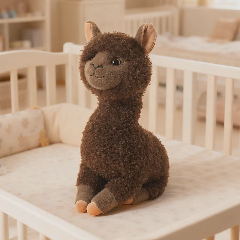 Zachte Pluche Alpaca Knuffel - Schattig Staan Alpacasso Speelgoed voor Kinderen & Meisjes