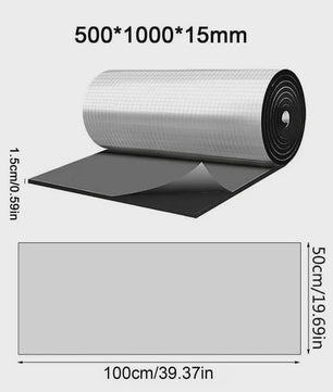 Zelfklevende Aluminium Folie Isolatie Rol - Warmte- & Geluidsisolatie