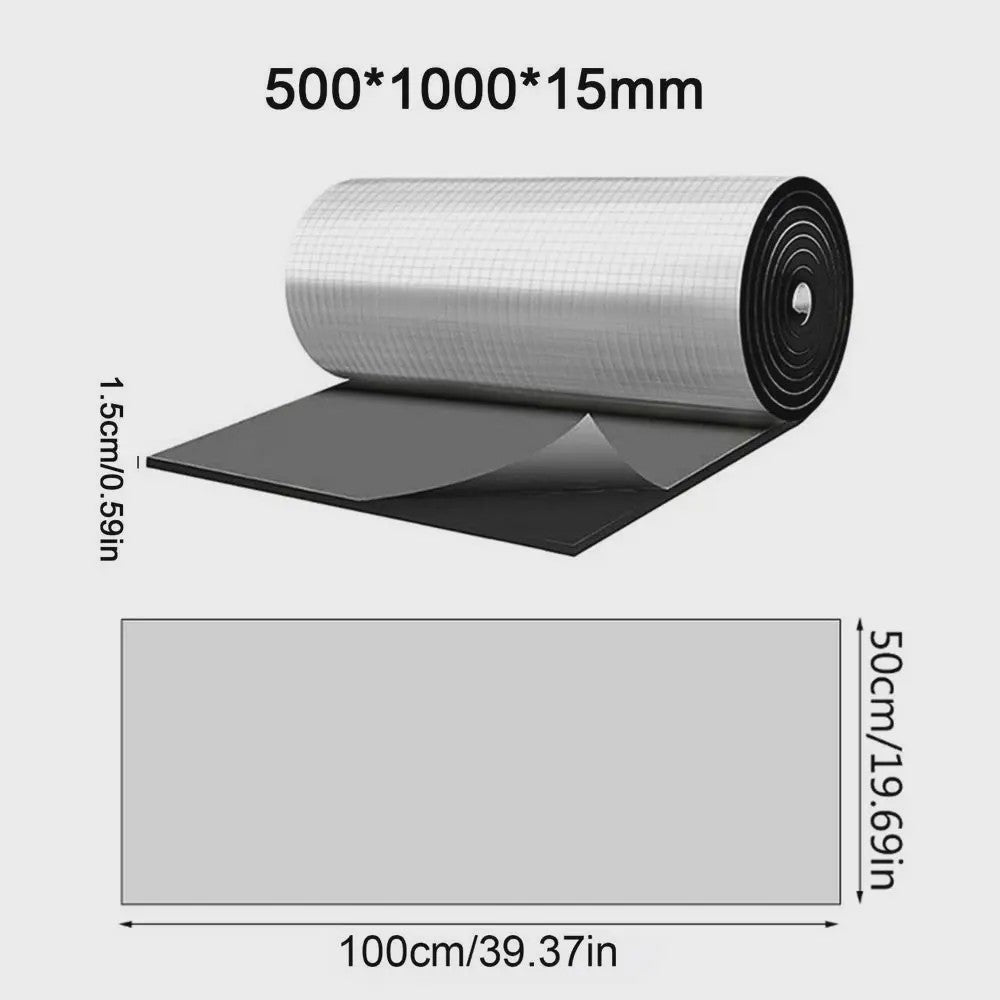 Zelfklevende Aluminium Folie Isolatie Rol - Warmte- & Geluidsisolatie