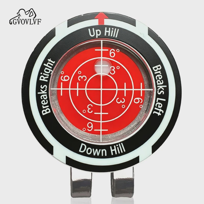 Golf Green Slope Meter & Cap Clip - Meet Hellingen Nauwkeurig op de Green