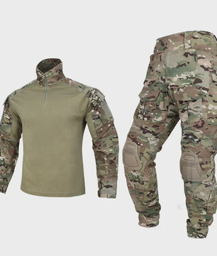 Tactisch Uniform Set: G3 Combat Shirt & Cargo Broek met Kniebeschermers - Heren