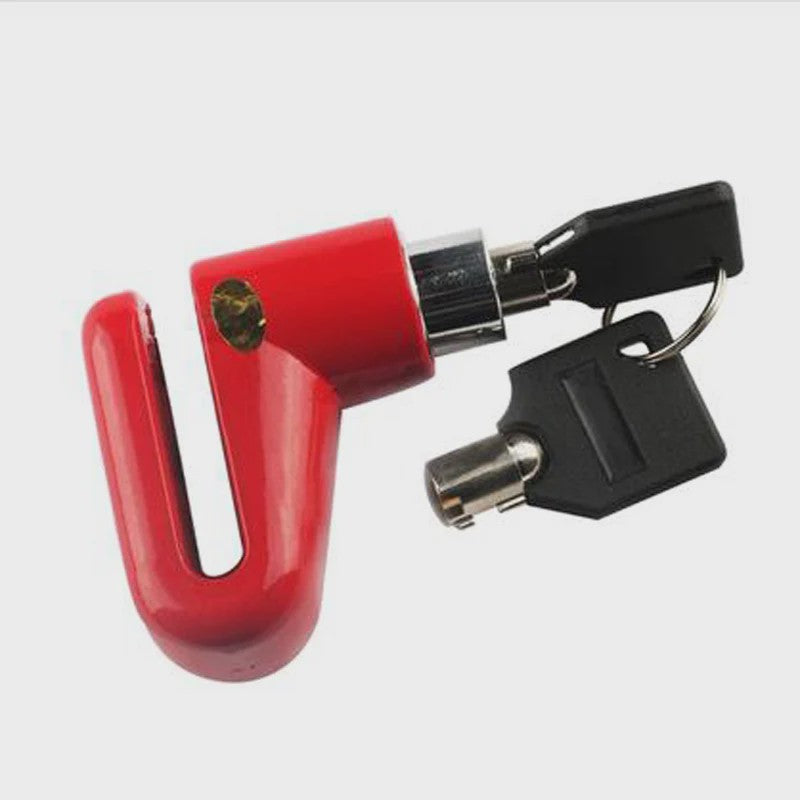 Universeel Schijfrem Slot voor Motor, Scooter & Fiets - Anti-diefstal Beveiliging