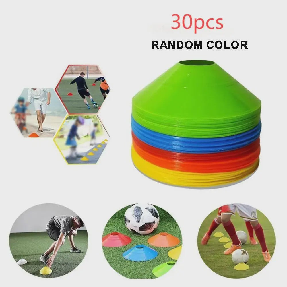 Set Trainingsschijven Kegels voor Voetbal, Basketbal & Sport - Duurzaam & Flexibel