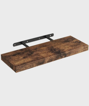 Drijvende Wandplank - Stevig & Decoratief met Onzichtbare Beugel voor Woonkamer, Keuken, Badkamer