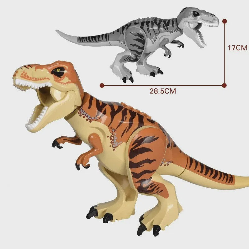 Grote Dinosaurus Bouwstenen Set - T-Rex, Velociraptor & Meer - Speelgoed voor Kinderen