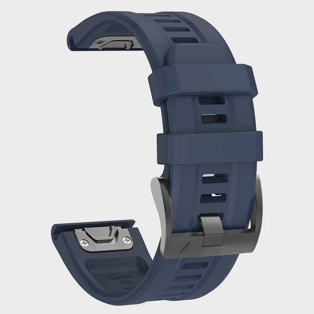 QuickFit Siliconen Horlogeband 22mm/26mm voor Garmin Fenix 7/7X, Epix Gen 2, Enduro 2 & Fenix 5/6 Series