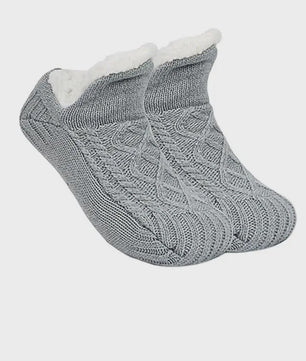 Super Warme Unisex Huissokken met Pluche Voering - Antislip & Comfortabel voor Winter