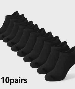 10/20 Paar Heren Enkel Sokken - Ademend Mesh, Sport & Casual, Zomer