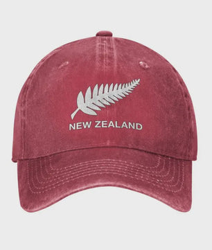 New Zealand All Blacks Unisex Baseball Cap - Vintage Denim Rugby Pet