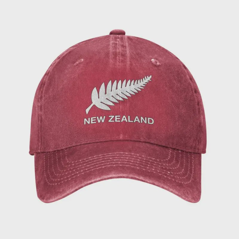 New Zealand All Blacks Unisex Baseball Cap - Vintage Denim Rugby Pet
