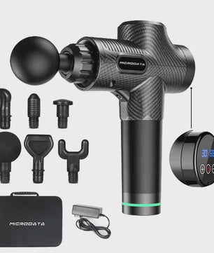 Professionele Massage Gun met LCD Touchscreen - 30 Snelheden voor Diepe Spierontspanning