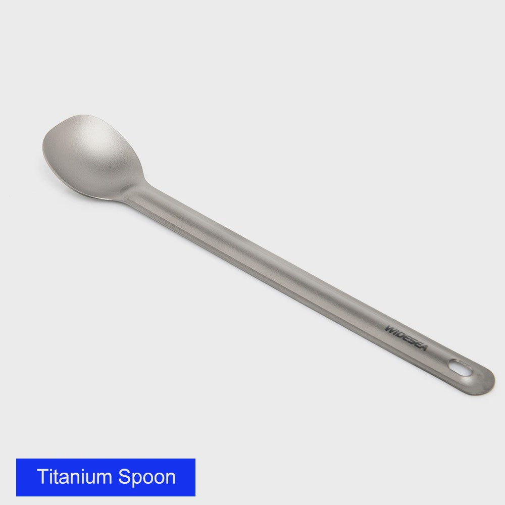 Widesea Titanium Spork - Lichtgewicht Outdoor Bestek voor Kamperen, Hiken en Reizen