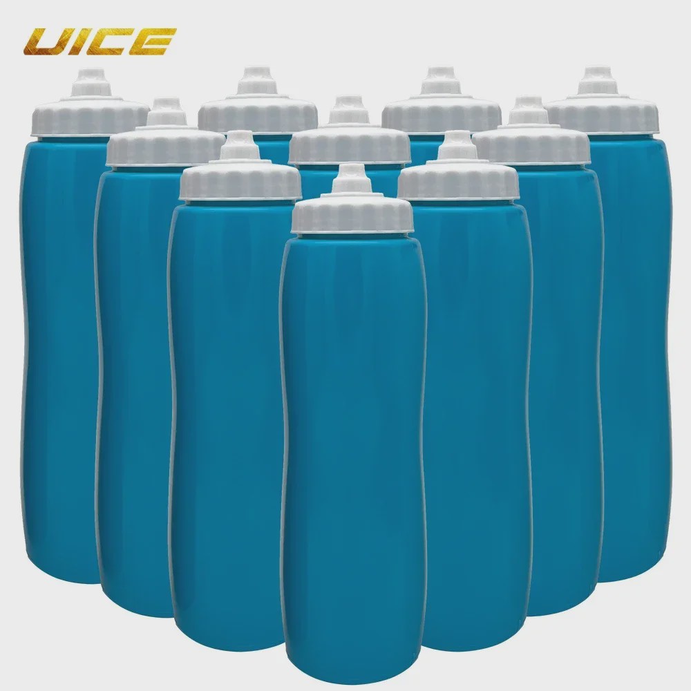 Set van 10x IJshockey Waterflessen 1000ml - BPA-vrij voor Teamsporten