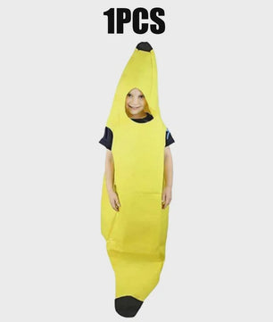 Grappig Bananen Kostuum voor Volwassenen - Perfect voor Feestjes, Carnaval & Halloween