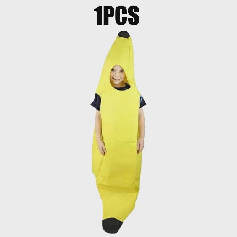Grappig Bananen Kostuum voor Volwassenen - Perfect voor Feestjes, Carnaval & Halloween