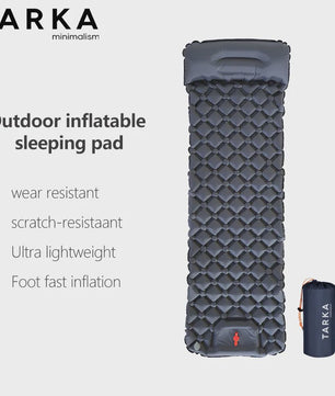 TARKA Opblaasbare Slaapmat - Ultralicht Kampeerluchtbed, Zelfopblazend & Compact voor Outdoor Avonturen
