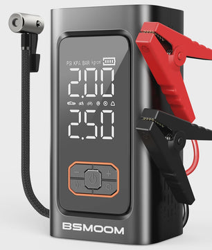 Krachtige 6000A Jump Starter met Compressor & 21800mAh Powerbank