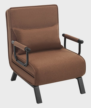 WOLTU Multifunctionele Sofa Bed: 3-in-1 Klapstoel, Gastenbed & Loungebank met Verstelbare Rugleuning