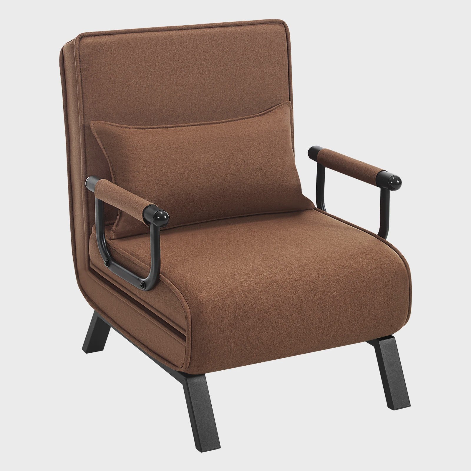 WOLTU Multifunctionele Sofa Bed: 3-in-1 Klapstoel, Gastenbed & Loungebank met Verstelbare Rugleuning