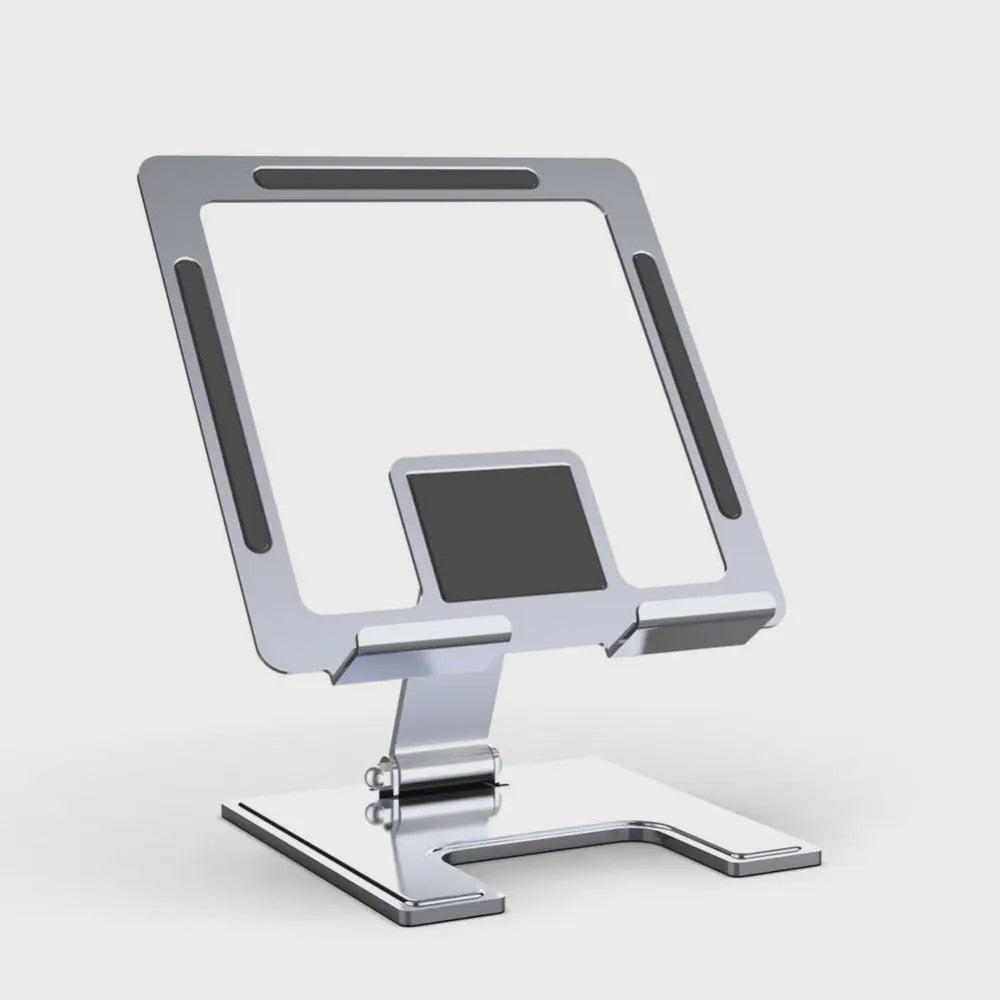 Universele Metalen Tabletstandaard - Verstelbaar & Draagbaar voor iPad en andere tablets