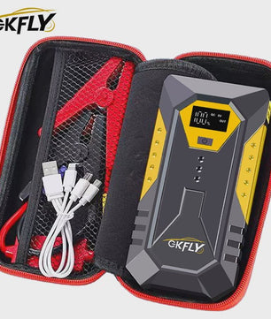 GKFLY 3000A/4000A Krachtige Jump Starter & Powerbank - Start Benzine (6.0L) & Diesel (5.0L)