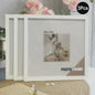Set van 3 Houten Vierkante Fotolijsten - Wanddecoratie & Desktop - 20x20cm & 30x30cm