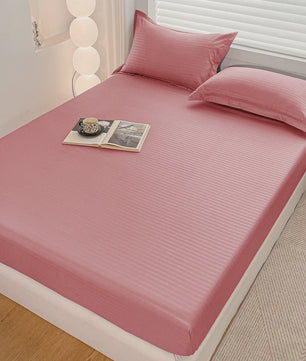 Zachte Hoeslaken met Elastische Band - Effen Kleur - 90-180x200cm