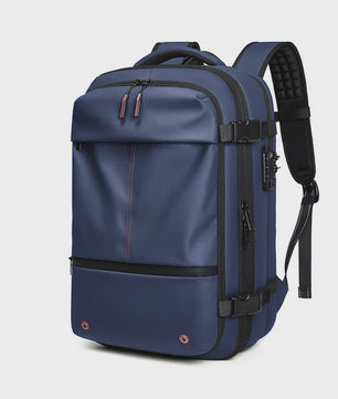 Ruime 17 Inch Laptop Backpack met Vacuümcompressie & Uitbreidbaar Ontwerp - Zaken, School & Outdoor