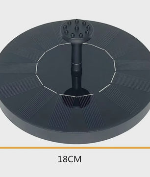 Drijvende Mini Solar Waterfontein voor Tuin, Vijver & Vogelbad - Op Zonne-energie