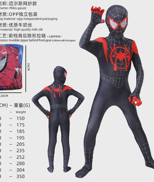 Realistisch Spider-Man Cosplay Kostuum - Volledig Pak (100-190cm)