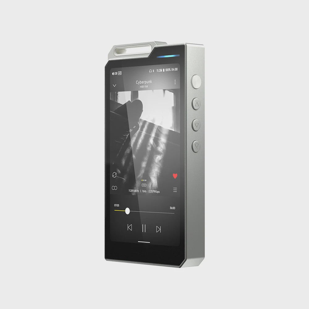 HiBy R4 HiFi Music Player: Quad DAC, Android 12, MQA & DSD256 met 11 uur batterijduur