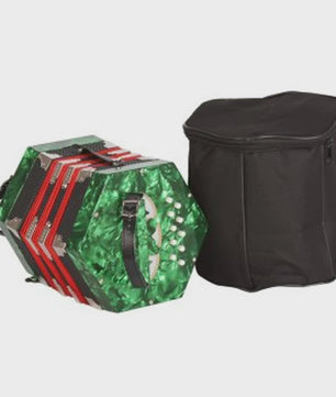 Concertina Accordeon 20 Knoppen - Anglo Stijl Muziekinstrument voor Kinderen