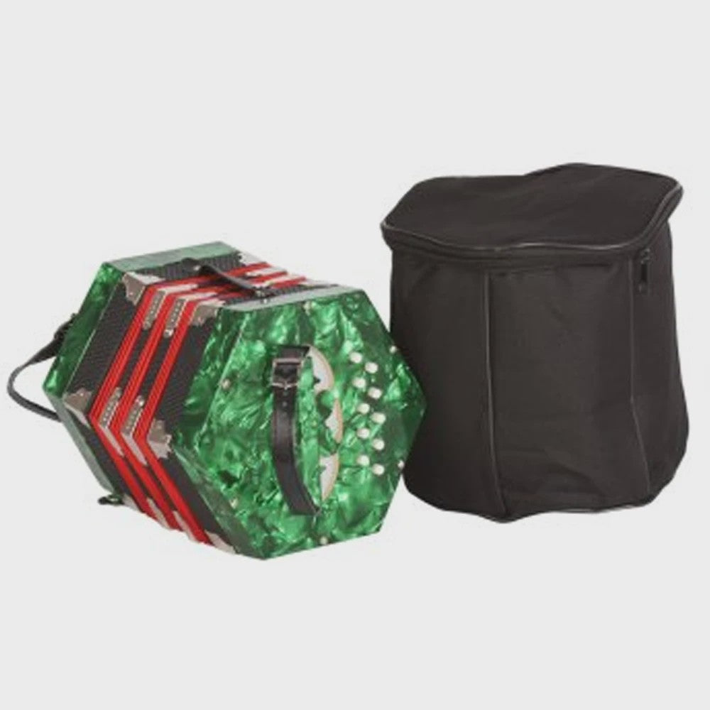 Concertina Accordeon 20 Knoppen - Anglo Stijl Muziekinstrument voor Kinderen
