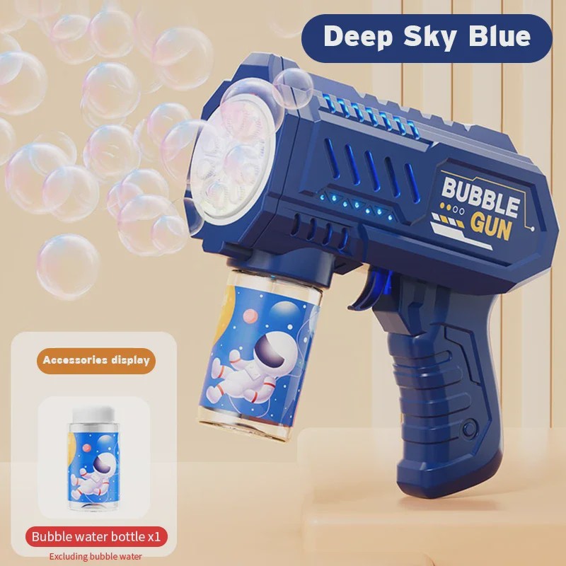 Automatische Bellenblaas Machine met Kleurrijke LED Verlichting - Kinderspeelgoed
