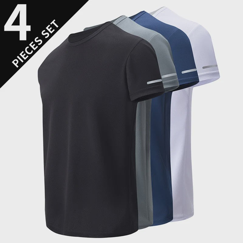 Heren Sneldrogend T-shirt - Comfortabel & Sportief - Meerdere Kleuren & Grote Maten