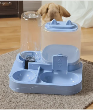 Automatische 2-in-1 Kattenvoerbak en Waterdispenser - Grote Capaciteit