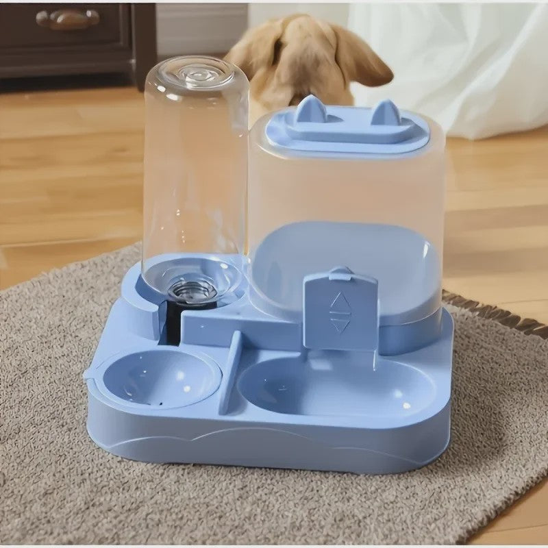 Automatische 2-in-1 Kattenvoerbak en Waterdispenser - Grote Capaciteit