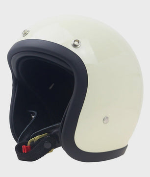 Retro Open Face Motorhelm 500TX - Compacte Vorm, Japanse/Koreaanse Stijl