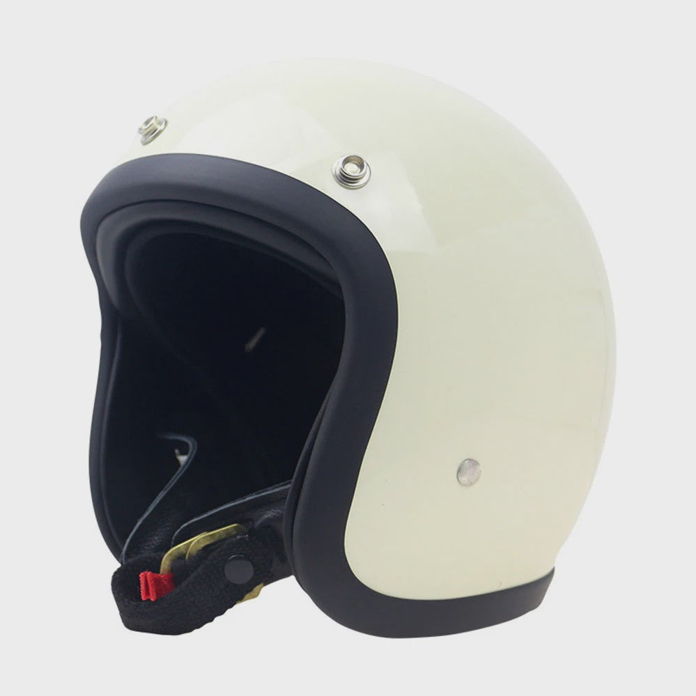 Retro Open Face Motorhelm 500TX - Compacte Vorm, Japanse/Koreaanse Stijl