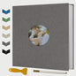 Luxe Linnen Scrapbook Album - Zelfklevend, 40 Pagina's voor 4x6, 5x7, 8x10 Foto's - Inclusief Pen & Tool - Perfect voor Familie & Bruiloft