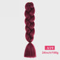 24 Inch Jumbo Braids Haarverlenging - Synthetisch Vlecht Haar in Kleurrijke Tinten