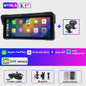 Jansite 8.1" Motorfiets GPS Navigatie met 4K DVR, CarPlay & Android Auto