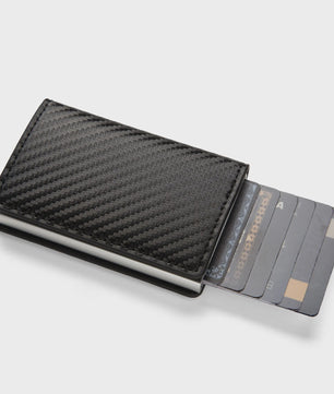 Minimalistische Anti-diefstal RFID Creditcardhouder Portemonnee van PU Leer - Slank & Veilig