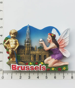 België Koelkastmagneet - Souvenir & Reistafel voor Huisdecoratie