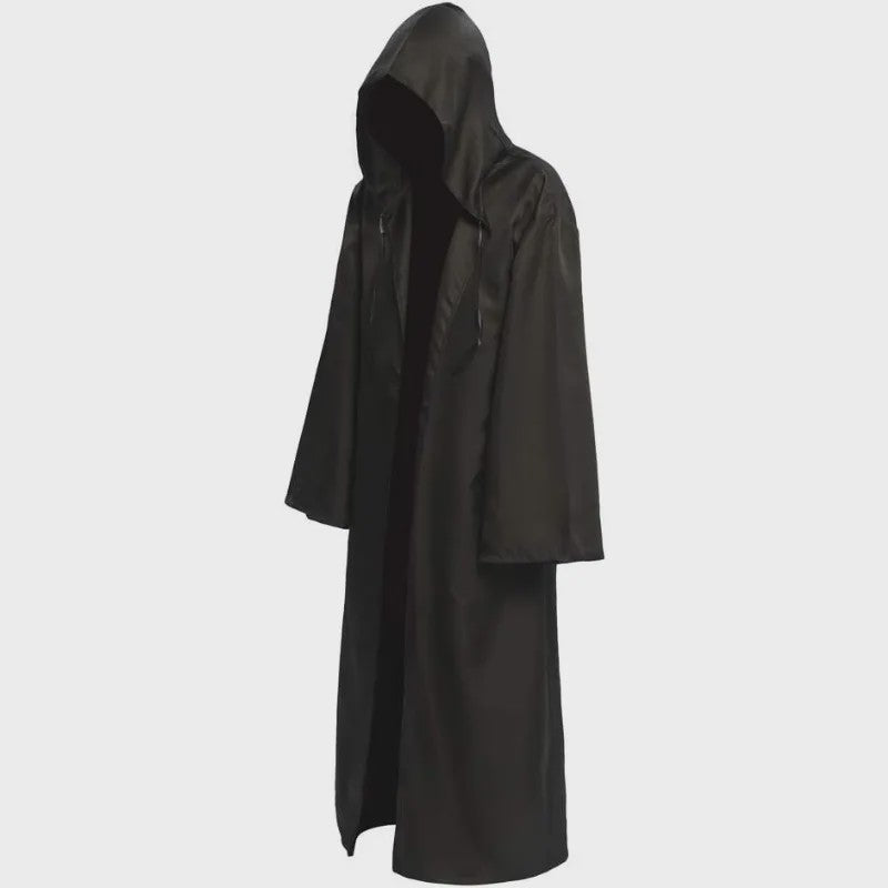 Middeleeuwse Kapmantel met Capuchon - Vintage Gothic Stijl voor Heren en Dames
