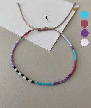 Handgemaakte Miyuki Kralen Armband - Dierenriem Teken Sieraden